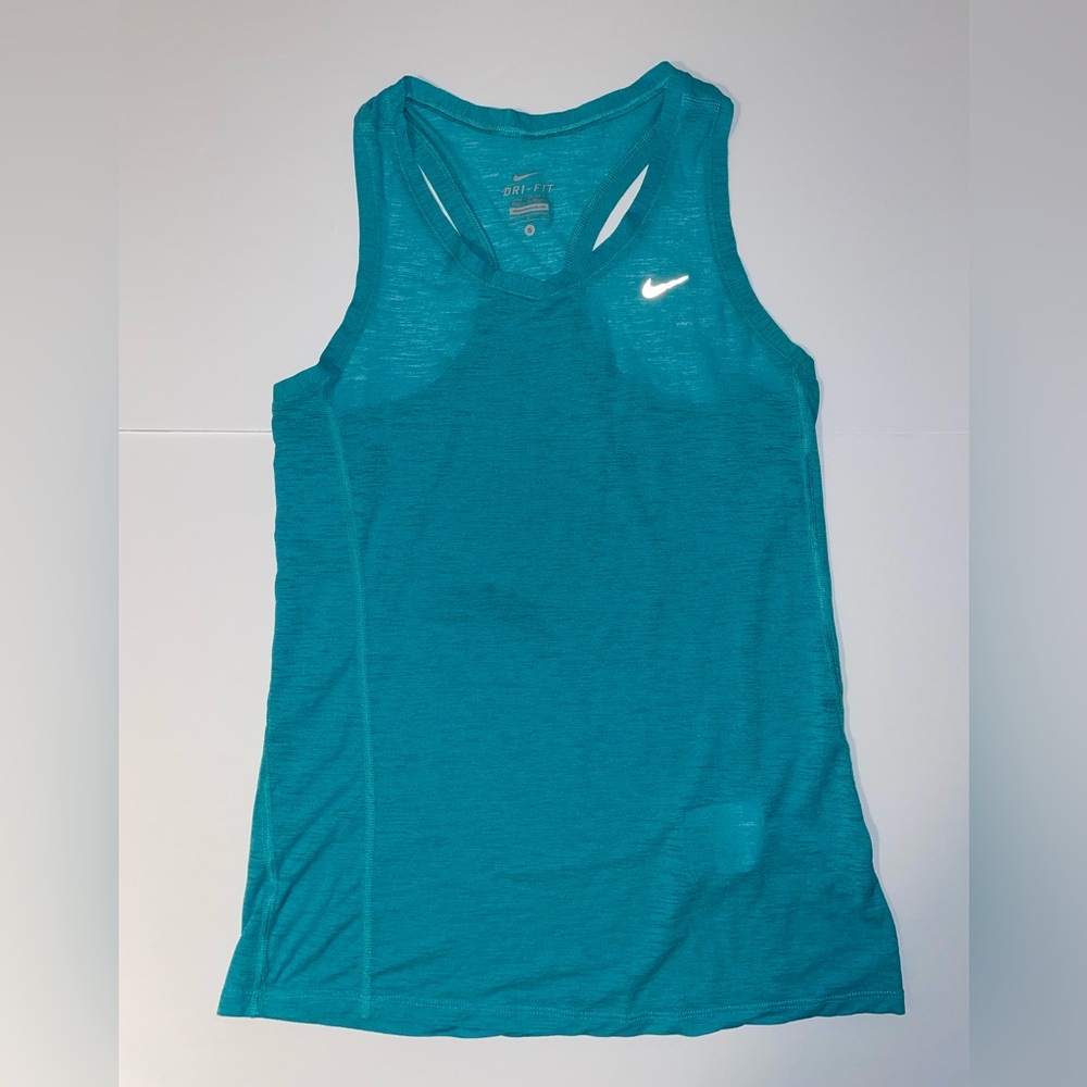 Nike Dri-Fit Racerback Tank Top Light Blue